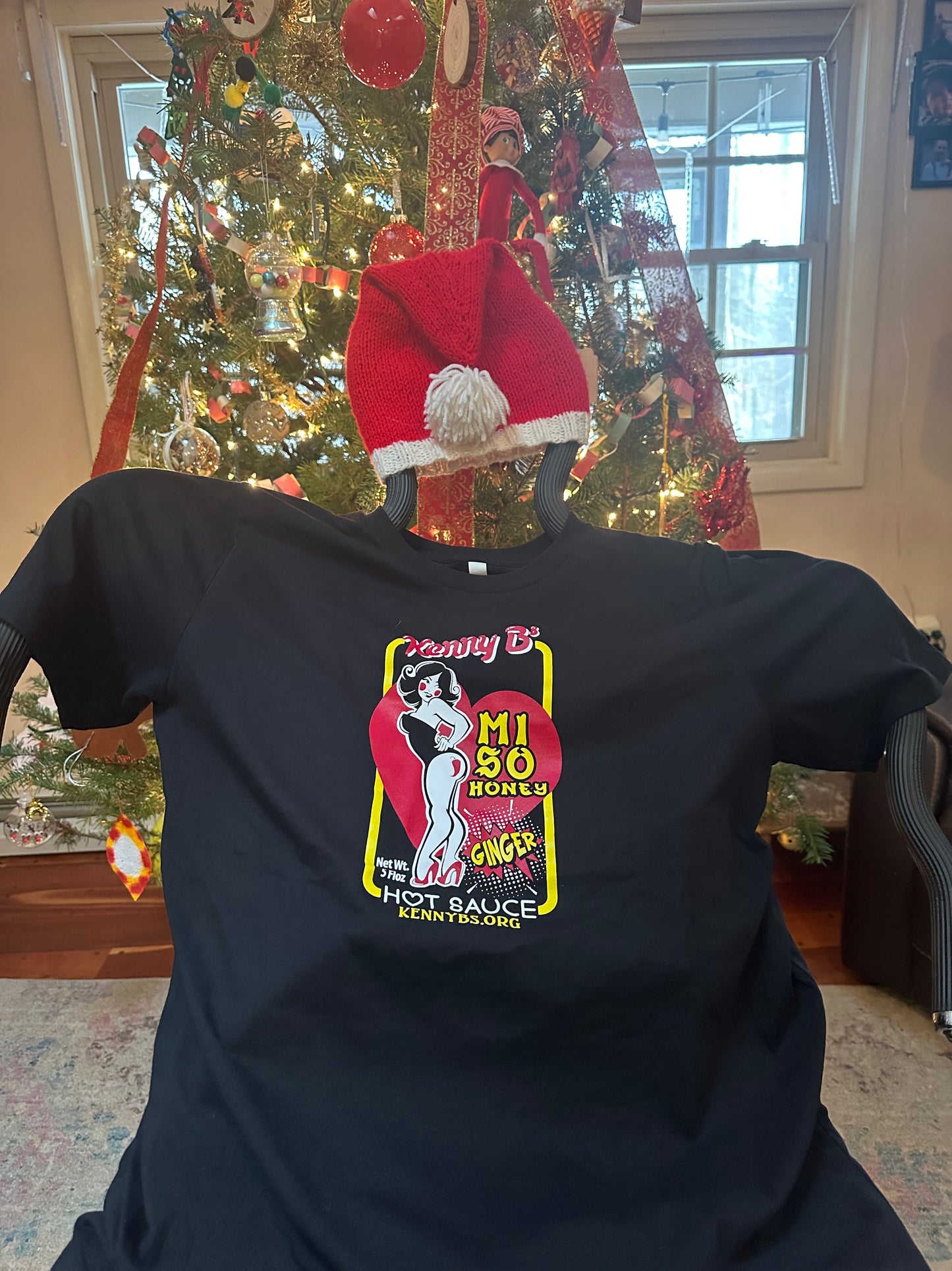 Kenny B's Miso Honey Hot Sauce T Shirt Size Med