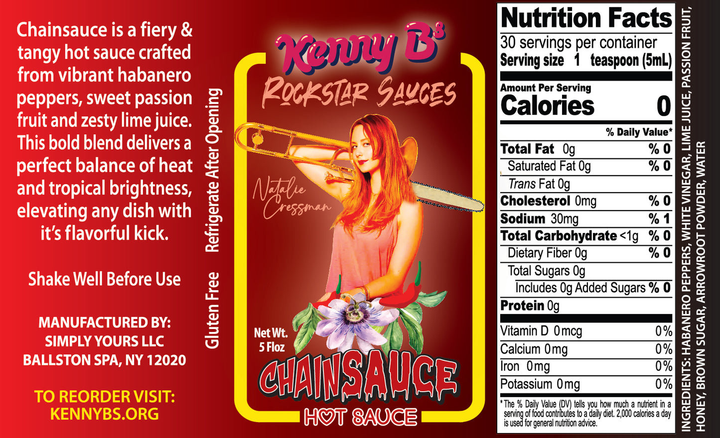 Chainsauce Hot Sauce